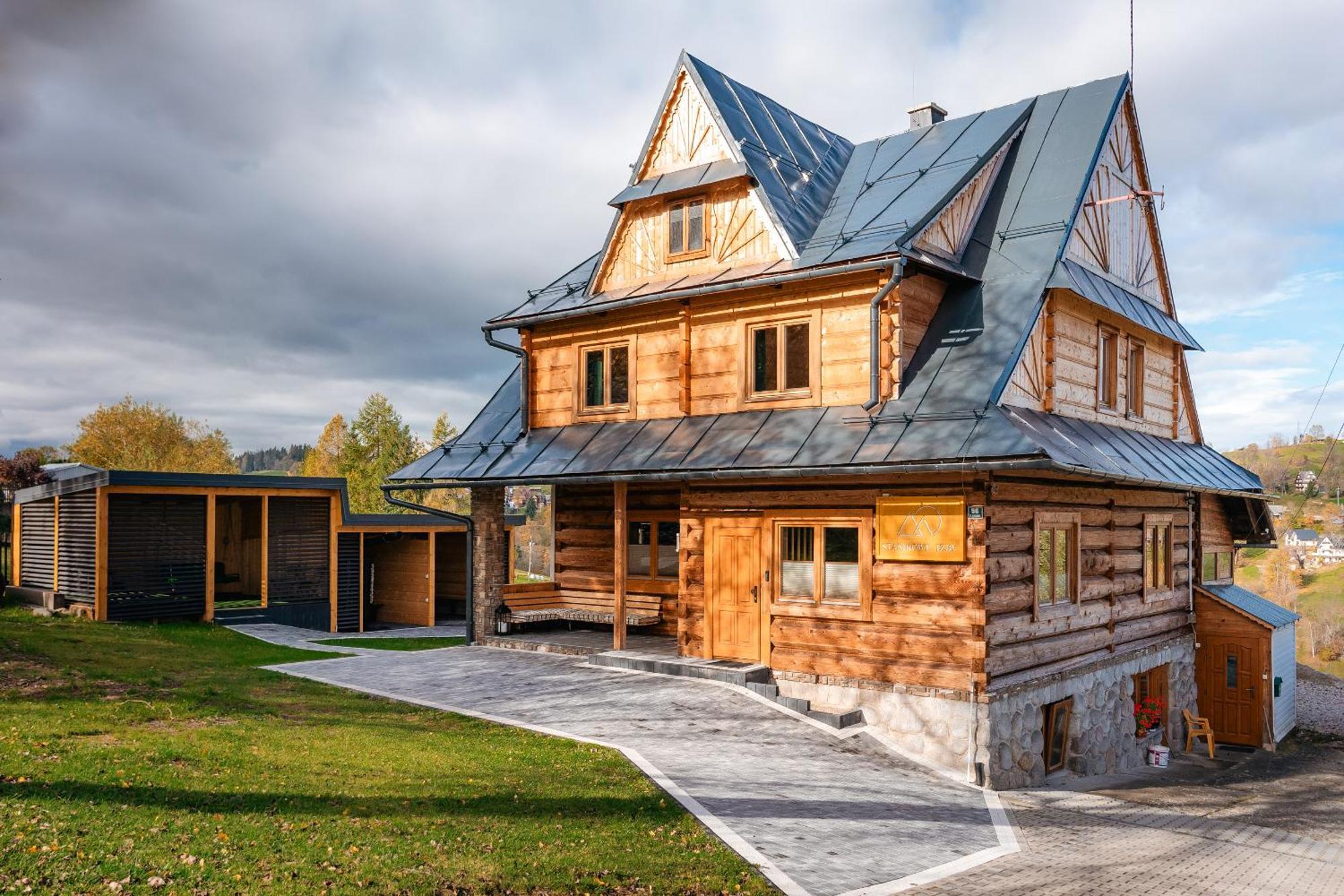 Apartamenty Dwupoziomowe Stasikowe Izby Bukowina Tatrzańska Buitenkant foto