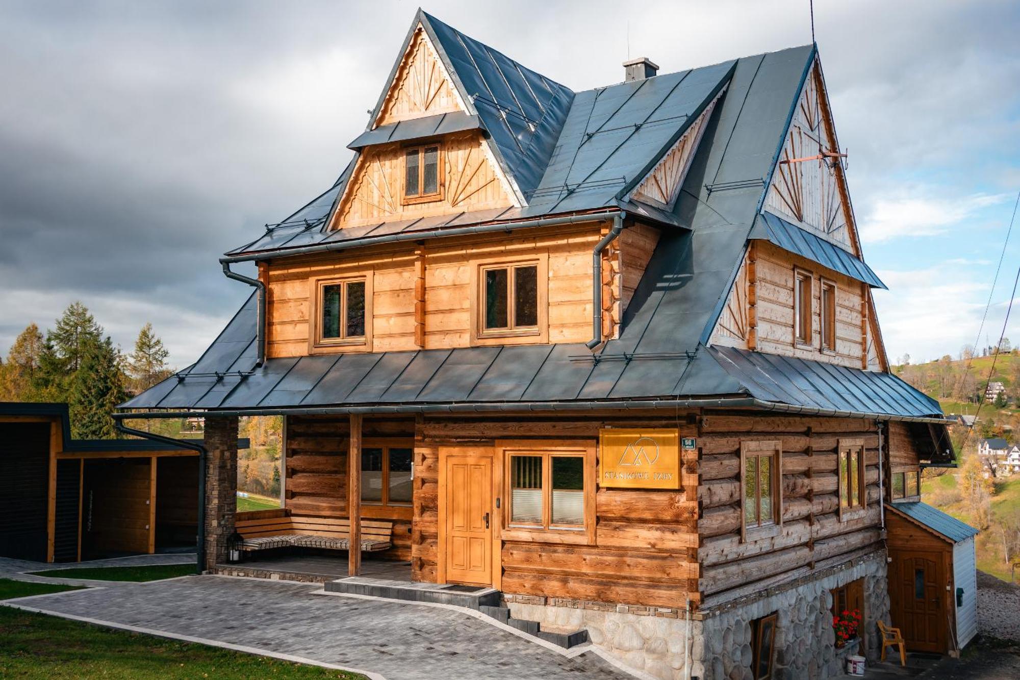Apartamenty Dwupoziomowe Stasikowe Izby Bukowina Tatrzańska Buitenkant foto